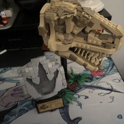 Lego Jurassic Park T Rex Head