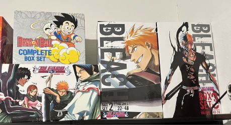 Selling Bleach Manga Box Sets 1–3 — all in excellent condition!