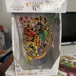 Harry Potter Collectible Glass Cup