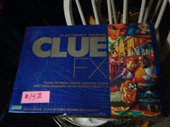 "CLUE FX" Board Game