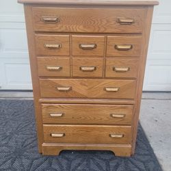 Solid Oak Dresser 