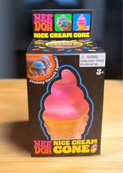 Needoh Nice Cream Cone - Pink ($25 with case)