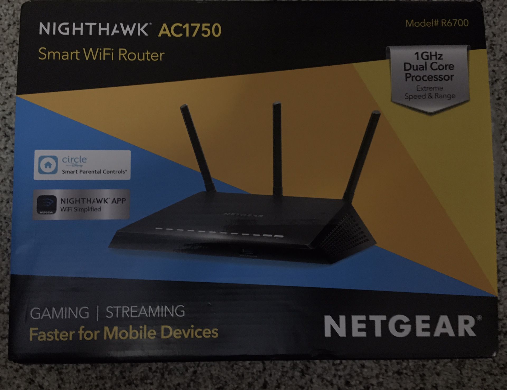 Netgear wireless router- Nighthawk AC1750