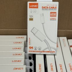 Type C To C Cable 65w -white Colour 