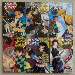 Demon Slayer Manga Set