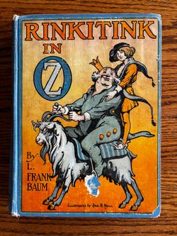 Vintage reprint of 1916 copyright Rinkitink in Oz