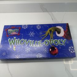 Whoville-opoly Monopoly Style Board Game