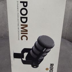 RØDE PodMic – Brand New Sealed (Box Wear Only)
