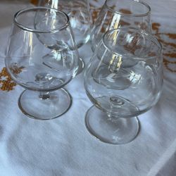 4 Cups For Whiskey Princess House 