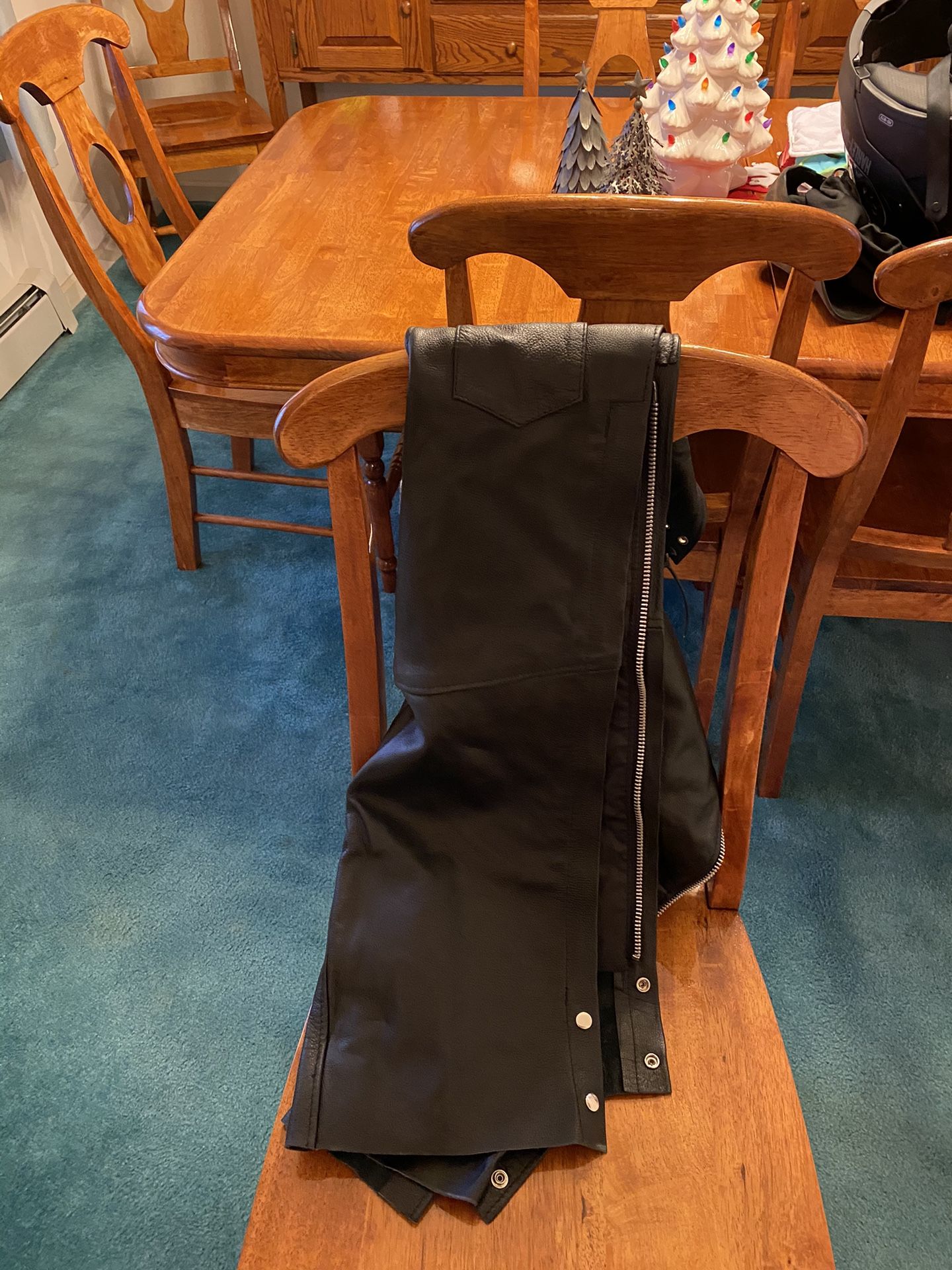 Leather Men’s Riding Chaps