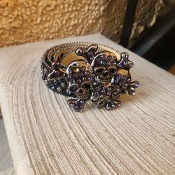 Skull Designer Belt