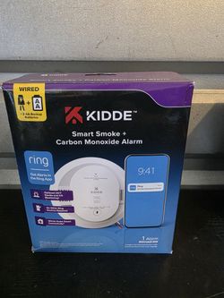 Kidde RGCUAR-RW Smart Smoke + Carbon Monoxide Alarm w/ Ring Alerts (E10042698)