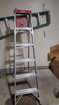6' aluminum ladder