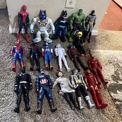Action Figures All For 40$