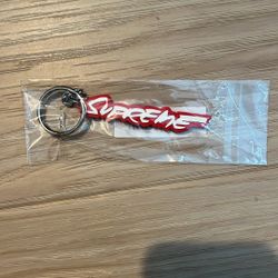 FW20 Supreme Futura Logo Keychain