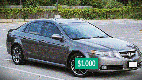 2007 Acura TL price$1000 Town&Country