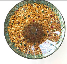 Decorative Glass Mosaic Bowl