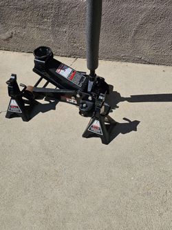 Craftsman 3-Ton Floor Jack with Jack Stands