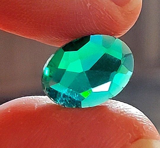 4.10ct Tanzanite Fire Elestial Monatomic andara Crystal Arcturian polyhedron Gem