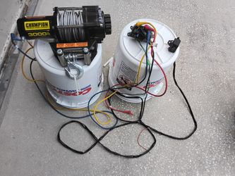 Champion Model 13502 Electric Winch for ATV