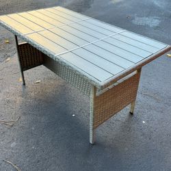 52” Outdoor Dining Table 