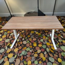Adjustable desk in excellent condition, available