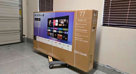77 “ LG smart 4K EVO OLED HDR TV 77C5