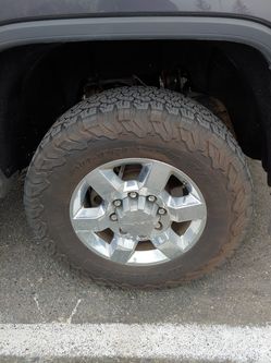 Denali GMC wheels BFG tires