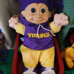 Vintage Viking  Troll Doll
