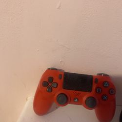 Red Ps4. Controller