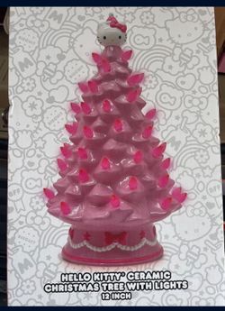Hello Kitty Ceramic Christmas Tree