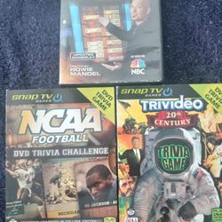 3 DVD Games Tv.