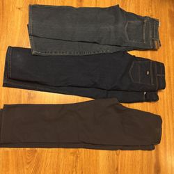 Two Pairs Left Dickies And Kirkland