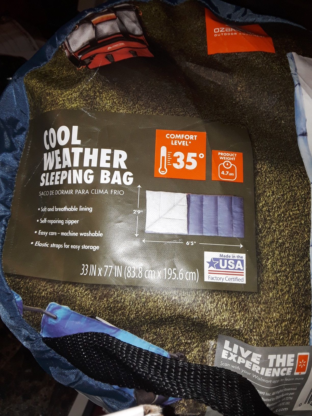 NEW 35 degree sleeping bag(s) Qty. 2