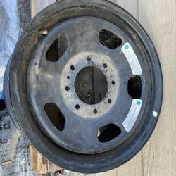 2005-2022 Ford F-250 F-350 Black Steel Spare Wheel 