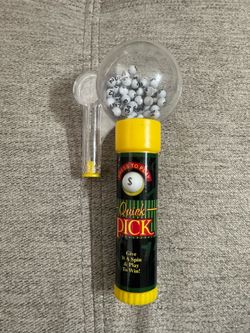 Vintage Quick Pick Lotto & Power Ball Pick Machine Luck Numbers