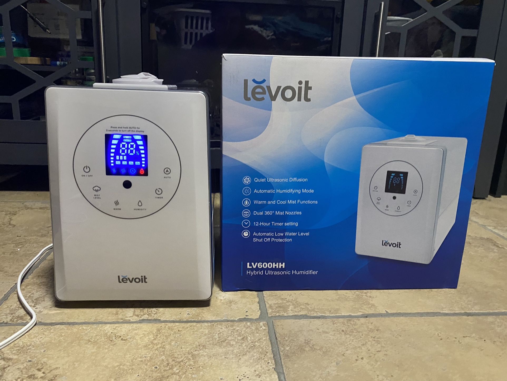 Levoit LV600HH Hybrid Ultrasonic Humidifier