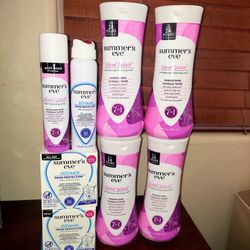 Summer's Eve Cloths. Spray  & Wash  $3 Each  - X Streets Ray and Higley 