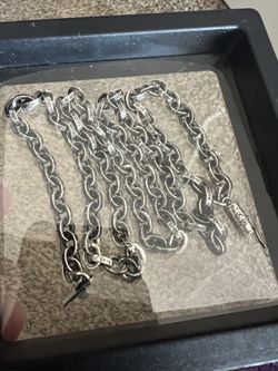 chrome hearts 20inches paper chain 