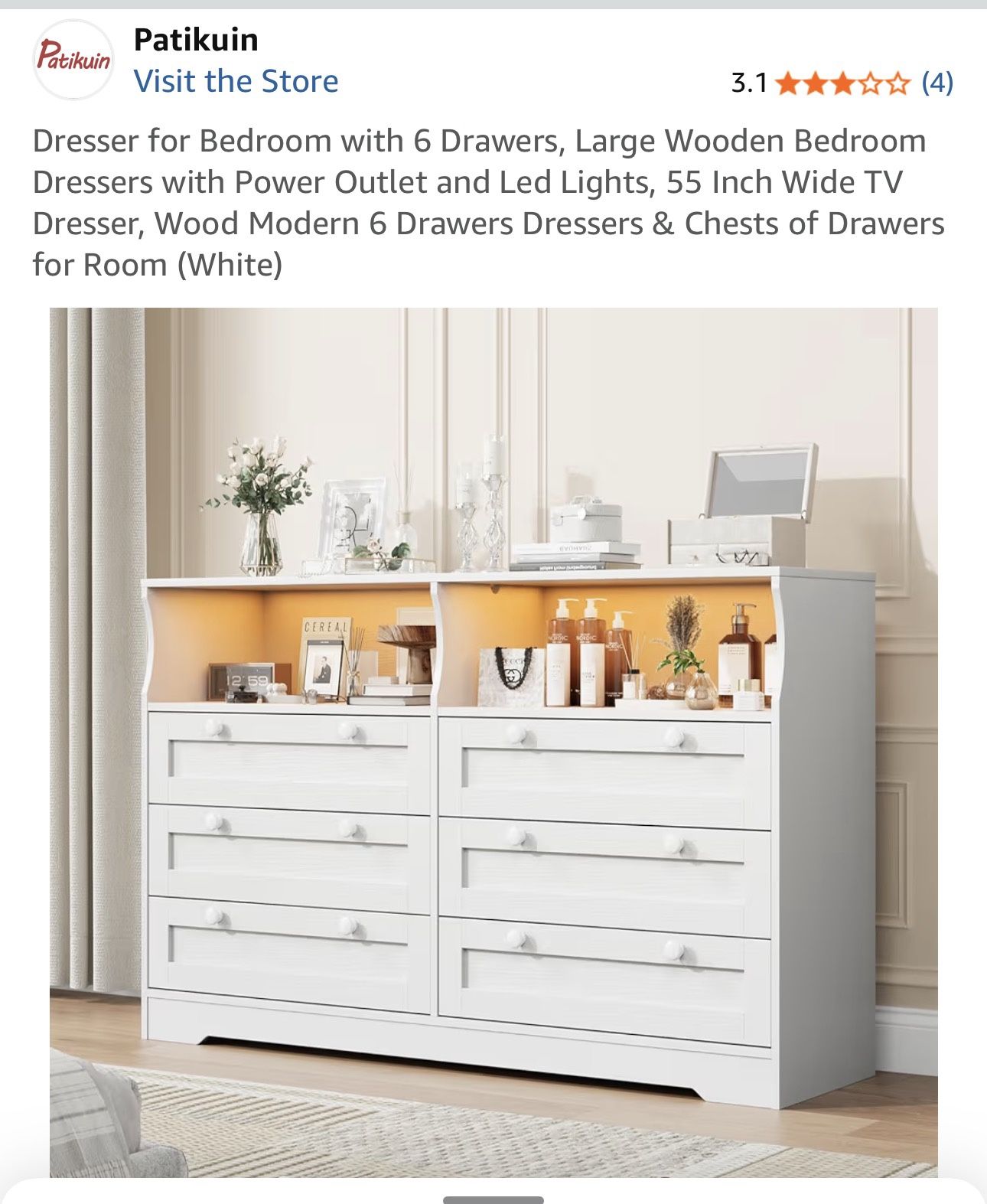 Damaged Dresser Components