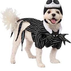 Jack skellington dog costume large size