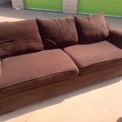 Cozy Brown Couch (Like New)