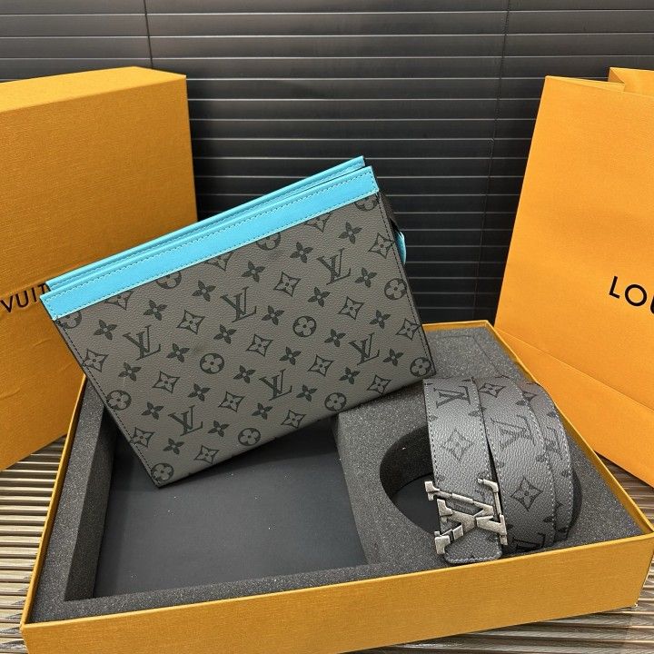 Louis Vuitton high-end two-in-one handbag, clutch, tote bag - LV branded bag