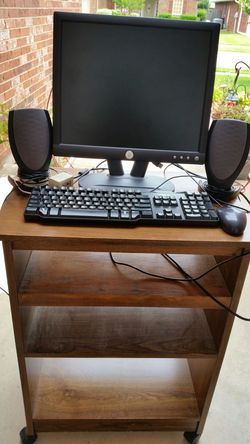 DELL MONITOR, Keyboard and Speakers