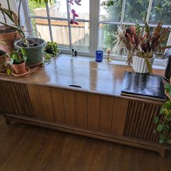Vintage MCM 50S credenza With Inbuilt Record Player