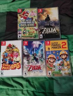 Nintendo switch games, $45 each