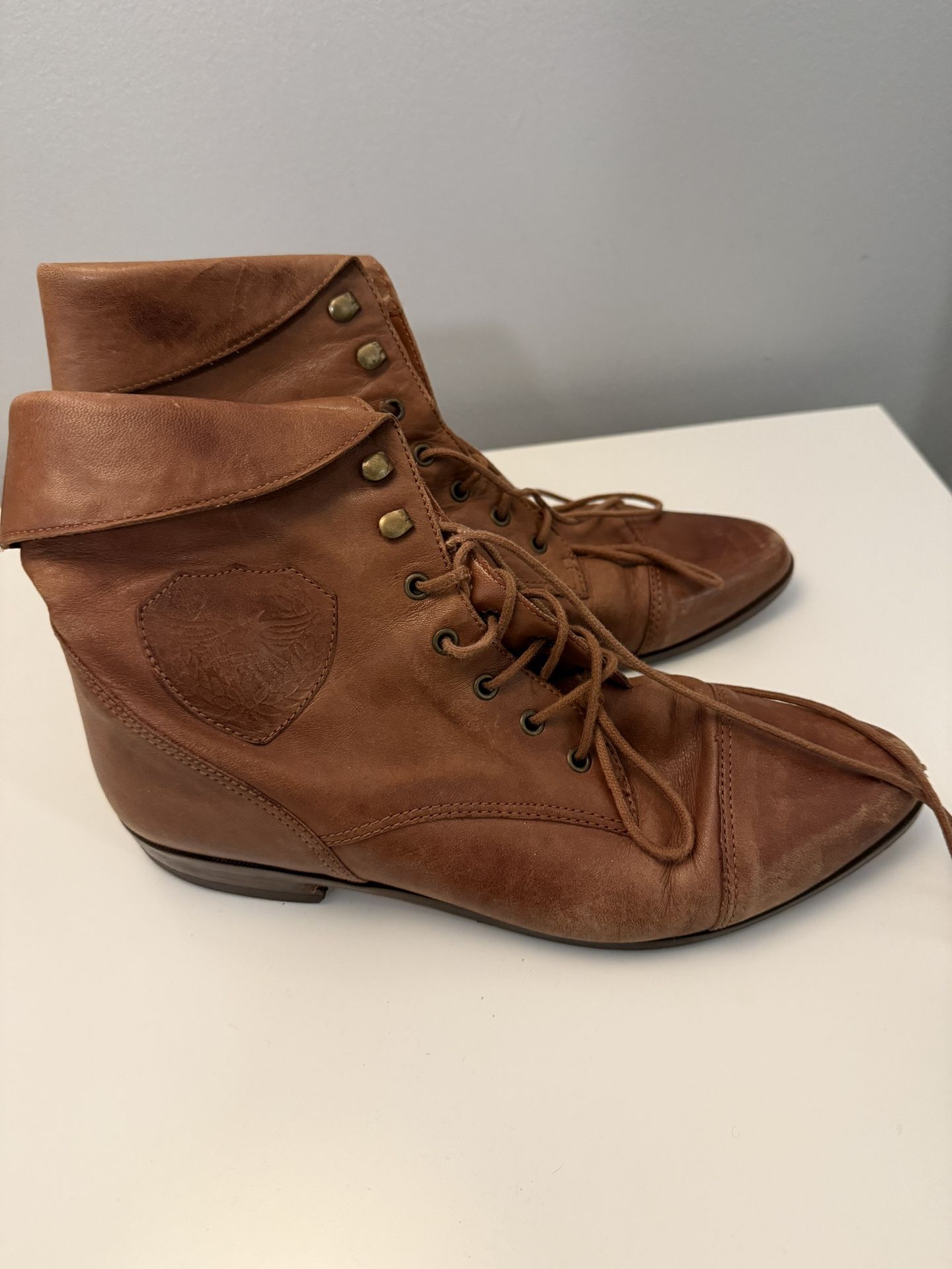Vintage Leather Boots