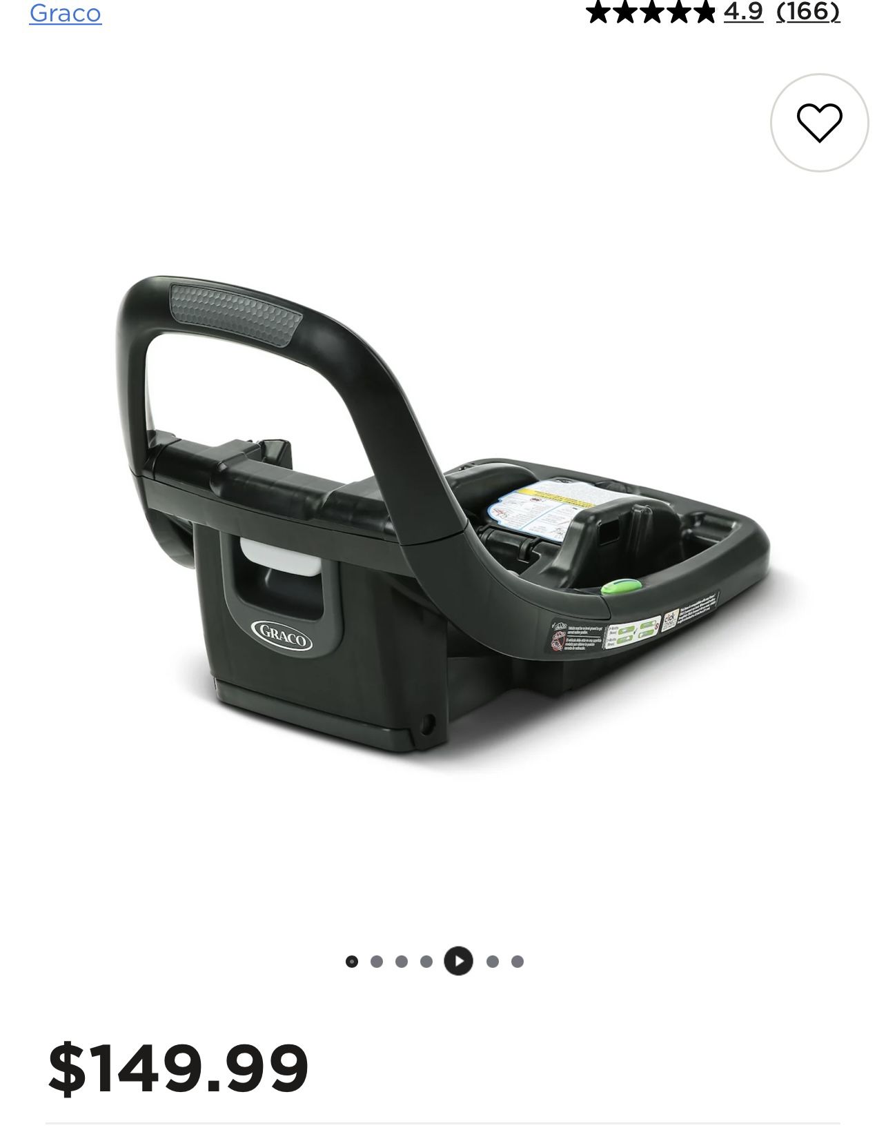 Graco SnugRide SnugFit 35 Infant Car Seat Base