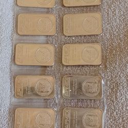 APMEX 1oz Silver Bars 