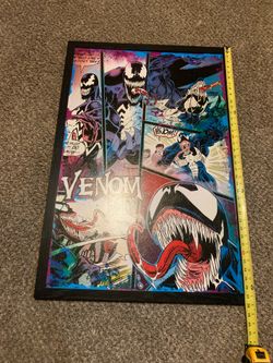 Marvel Venom Comics Poster